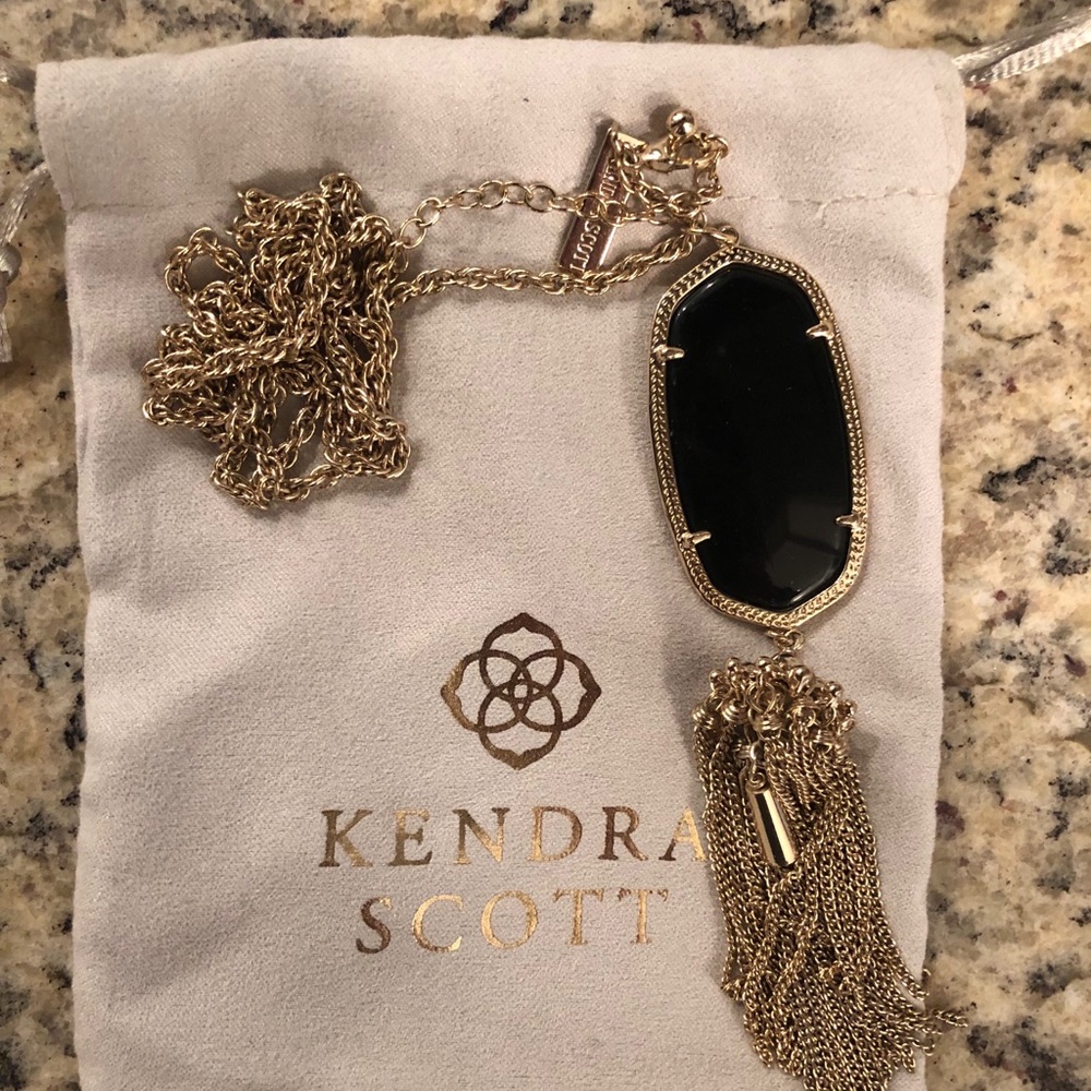 Black Kendra Scott Necklace